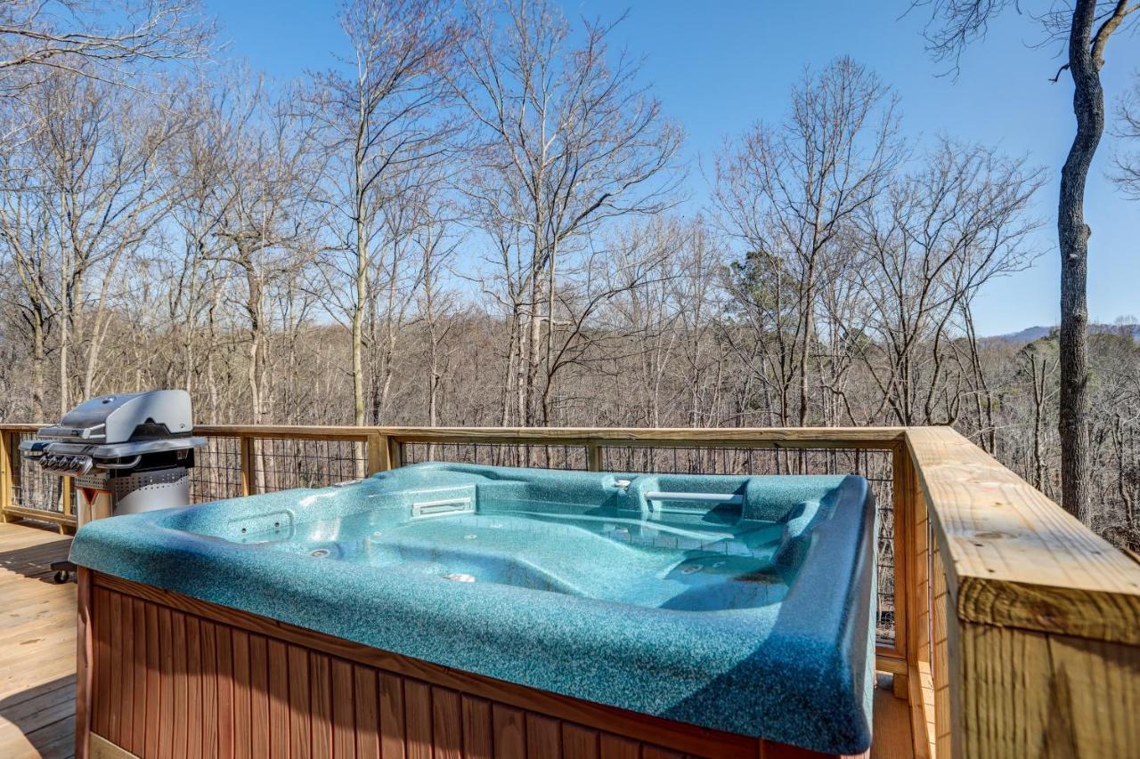 Rustic Mountain Cabin Villa Ellijay Exterior photo